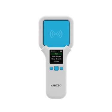 Imagem de YANZEO SR300 Leitor RFID UHF 860Mhz-960Mhz Scanner RFID sem fio Bluetooth portátil, leitor de etiquetas UHF para roupas, sapatos, joalheria e inventário de armazém