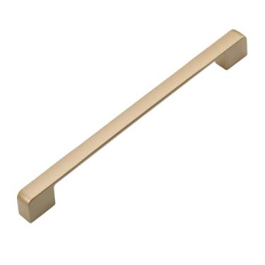 Imagem de Puxador de móveis de liga de alumínio dourado maçaneta da porta do armário de cozinha único furo botão da gaveta do guarda-roupa redondo, 6