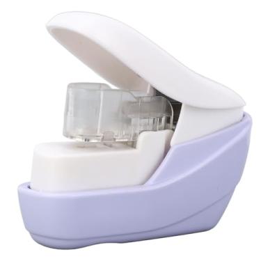 Imagem de Grampeador Sem Grampos, Grampeadores para Mesa, Mini Grampeador, Material de Escritório, Sem Furos para Encadernação de 4 Folhas, Prensa Manual, Máquina de Grampeamento de Papel