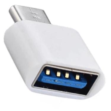 Imagem de Adaptador Usb Tipo C V8 macho 3.0 P/ Usb Fêmea 3.0 TYPE-C OTG - Lemox,