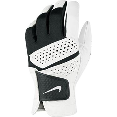 Imagem de Novo Nike Tech Extreme VI Cadete masculino esquerdo médio/grande branco/preto luva de golfe