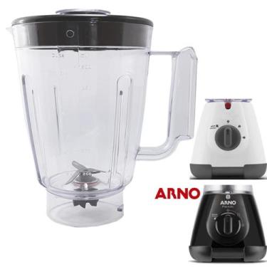 Imagem de Copo Liquidificador Arno Clic Pro /top/juice Cristal Preto - Mebrasi