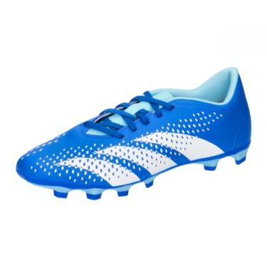 Imagem de adidas Predator Accuracy.4 FxG, tênis de futebol (terra firme) unissex adulto, Bright Royal Ftwr Branco Azul Bliss, 42 2/3 EU