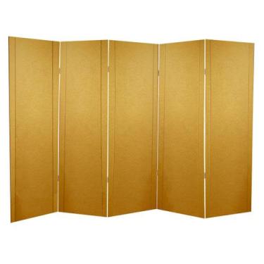 Imagem de Biombo Liso Reto 5 Folhas sem Pezinhos - ComercialMasul