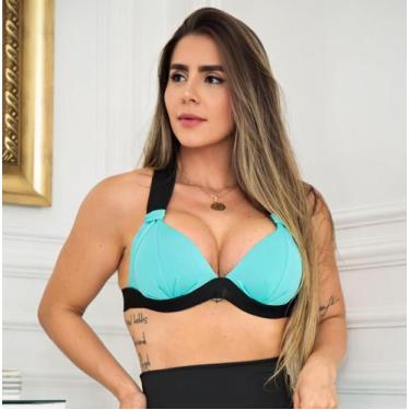 Imagem de Top Feminino Fitness para Academia em Dry Fit com Bojo Alta Sustentaçã