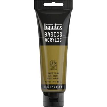 Imagem de Tinta Acrílica Liquitex Basics 118ml 530 Bronze Yellow