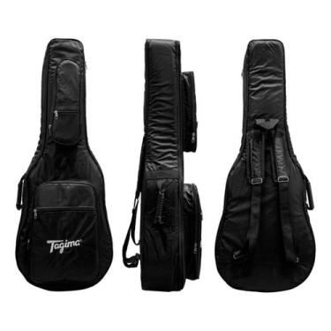 Imagem de Capa p/ violão folk premium ny-70 pto "tagima"