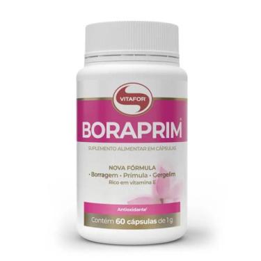 Imagem de Boraprim 60 Cápsulas Vitafor Omega 6 Borragem Prímula