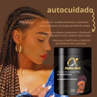 Imagem de Pasta Modeladora de cabelo Para Acabamentos e Penteados ALPHA HAIR
