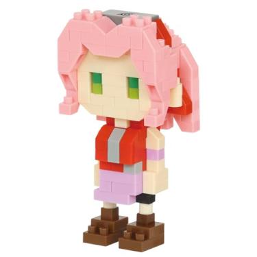Imagem de nanoblock - Naruto Shippuden – Sakura Haruno, coleção de personagens nanoblock Kit de montar