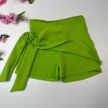 Imagem de Short Saia Infantil Lançamento Verão Blogueirinha Mini Diva - Ak Fashi
