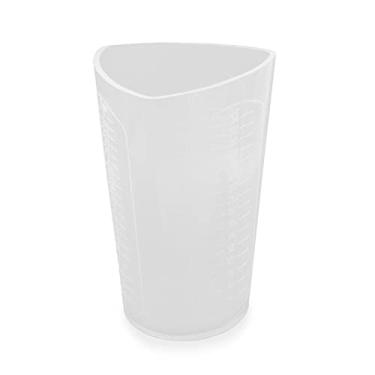 Imagem de Modixun Copos medidores de resina de silicone, copos de mistura de silicone espesso com 3 unidades de medição, copos de mistura de silicone antiaderentes para resina epóxi, 1000 ml