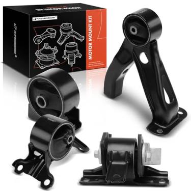 Imagem de A-Premium Kit de montagem de motor e transmissão de 4 peças compatível com Mitsubishi Outlander 2008-2013 2,4L, transmissão automática, AWD