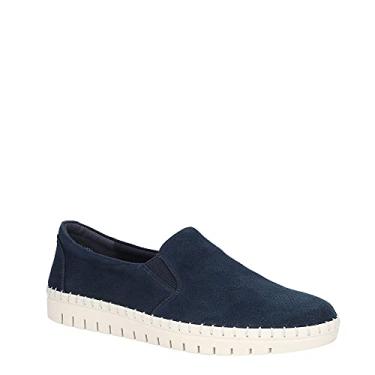 Imagem de Bella Vita Tênis feminino Aviana Athleisure, Couro Kidsuede azul-marinho, 9.5 X-Wide