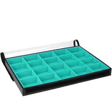 Imagem de Bandeja Big Porta Joias Caixa Organizadora Expositor Joias Bijuterias 