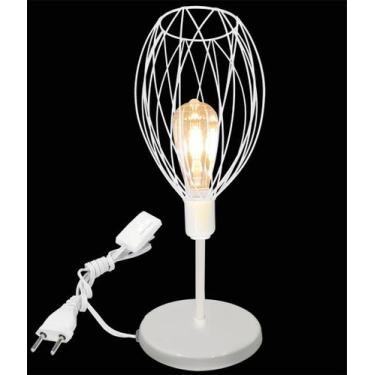 Imagem de Luminária Mesa Abajur Mini Aramado Nest P/Decorar - CM GLASS - CLEIDE 