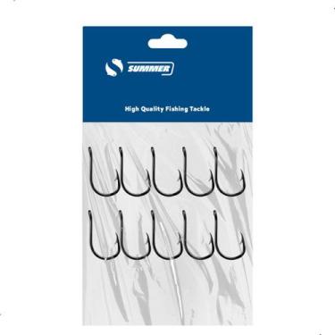 Imagem de Anzol Chinu N9 Black Nickel Cartela 10pçs Summer, Chinu Black Nickel