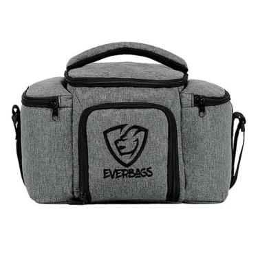 Imagem de Bolsa Térmica Fitness Lancheira Marmita Portátil Garrafa Mochila Acade