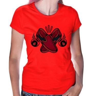 Imagem de Baby Look Walk The Talk - Foca na Moda, Vermelho, GG