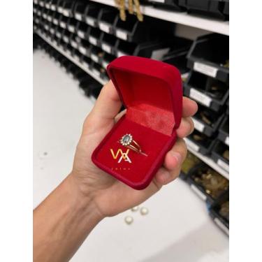 Imagem de Anel formatura feminino pedra Preto Ônix - WA JOIAS, 16