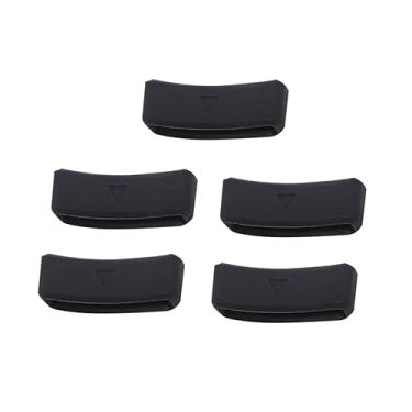 Imagem de NICERIO compatível com pulseira de relógio Garmin Fenix – pulseira de borracha para reposição para relógio com alça de relógio conector 20 mm, 22 mm, 26 mm, 5 peças, for 5s, 20mm