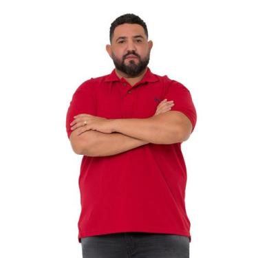 Imagem de Camisa Polo Plus Size da Marca Ridens Conforto que Dura Confira, G2, V