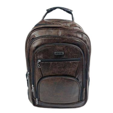 Imagem de Mochila Multifuncional Masculina Para Notebook Com Ampla Capacidade E Alça Reforçada marromescuro