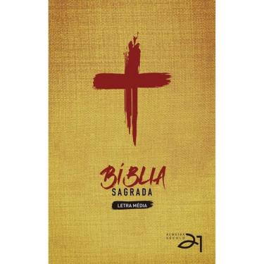 Imagem de Bíblia Almeida Século 21 - Capa Dura - Cruz De Cristo C/ Referências Cruzadas