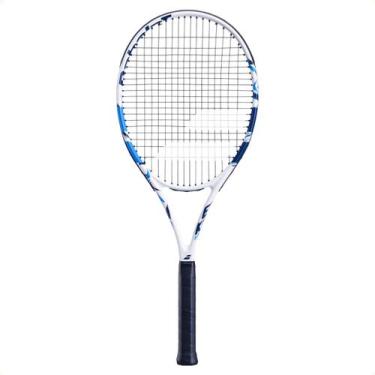 Imagem de Raquete de Tênis babolat Evoke Team 102 270g 16x19, L2, Branco, Azul