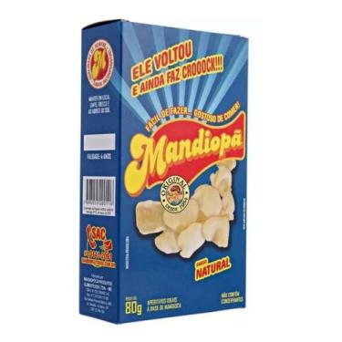 Imagem de Salgadinho Mandiopã Sabor Natural 80g Cada