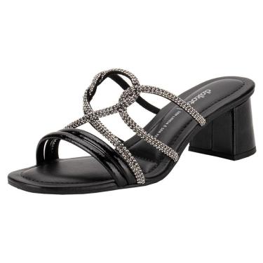 Imagem de Tamanco Feminino Salto Grosso Dakota Y7913