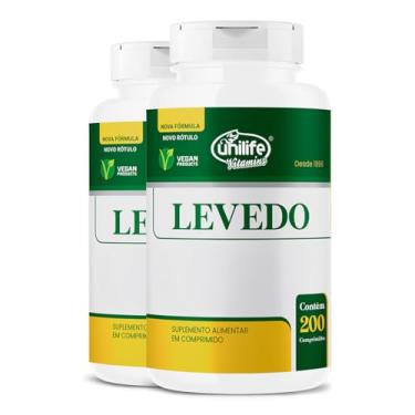 Imagem de Levedo De Cerveja + Complexo B 450mg Unilife 200 Comps 2un