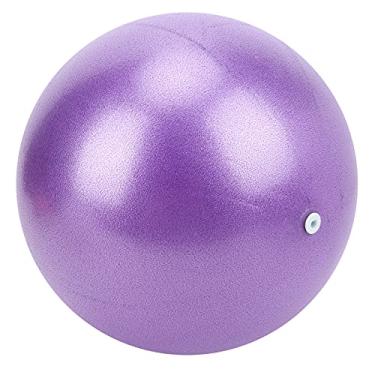 Imagem de Tbest Mini bola à prova de explosão para exercícios pesados de 25 cm, aumenta a flexibilidade, bolas de ginástica de Pilates para treinamento em ambientes internos ou externos, superfície fosca