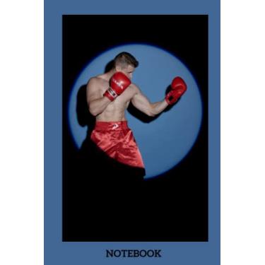 Imagem de Notebook: Boxing Daily Journal . Lined Notebook Journal Daily Planner Diary 6"x 9"- 110 pages