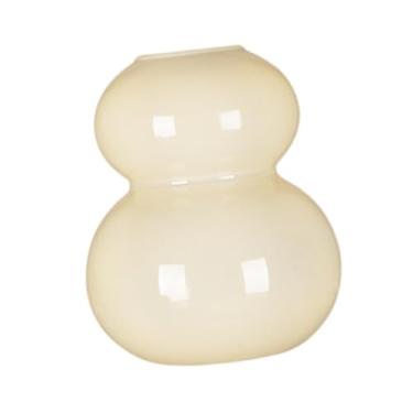 Imagem de Generic Vaso de flores em forma de cabaça, decoração de mesa, design criativo, arranjo floral, vaso decorativo para estante, mesa, Amarelo