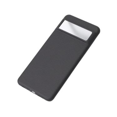Imagem de Waillynice Capa de telefone de fibra de carbono à prova de quedas capa de fibra de aramida para Google Pixel 8 Pro Design, para celular Pixel 8 8A (600D (Big), para Pixel 8A)