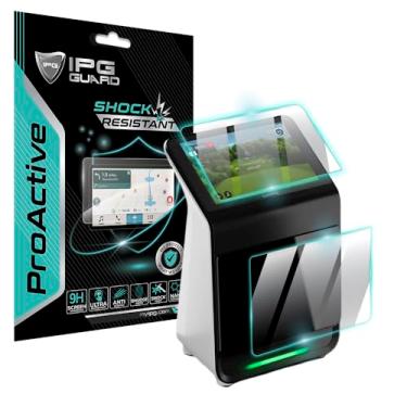 Imagem de IPG ProActive Feito para Garmin Approach R50 Golf Launch Monitor Simulator Display Tela Sensível ao Toque de 10 polegadas + Sensor de 10 polegadas Película Nano Cerâmica Película Protetora de Tela de