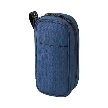 Imagem de Bolsa para objetos LIHIT LAB, 9,6 x 7 x 21,5 cm, azul marinho (A7764-11)