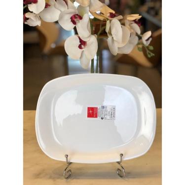 Imagem de Grangusto Prato Vidro Temperado Branco