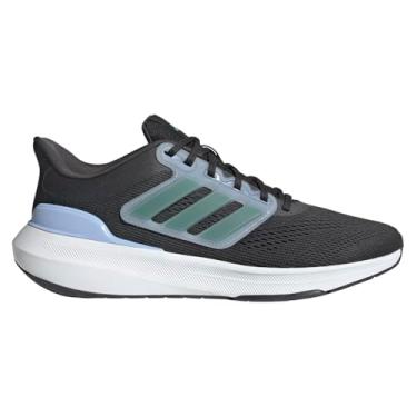 Imagem de adidas Tênis de corrida masculino Ultrabounce, Carbono/Verde Court/Core Black, 46