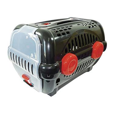Imagem de Furacão Pet Luxo Caixa de Transporte, Preto/Vermelho, 2