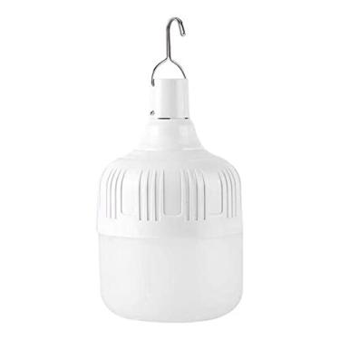 Imagem de Lâmpadas Recarregáveis, Lâmpada de Bateria de 80w 80mm Lâmpada Led Lâmpada Recarregável Usb para Barracas de Mercado Noturno Ao Ar Livre Falha de Energia Doméstica