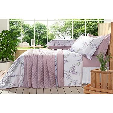 Imagem de FRONHA URBAN GARDEN - FLORIS - CETIM 400 FIOS - 50X90