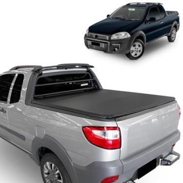 Imagem de Capota Marítima Lona Explore Strada 2014 a 2018 Cabine Estendida Com Estepe