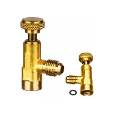 Imagem de Válvula Perfuradora Gás Refrigerante R134a R22 R404a 1/4 Sae