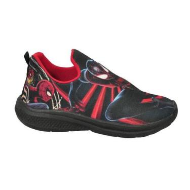 Imagem de Tênis Infantil Masculino Calce Fácil Escolar Menino Personagem - ARS, 