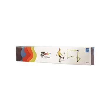 Imagem de Go Play Kit Futebol com Bola Trave de Gol e Bomba Indicado para + 3 Anos Multikids - BR952