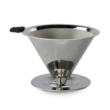 Imagem de Coador De Café Permanente Aço Inox Filtro De Café Pequeno X