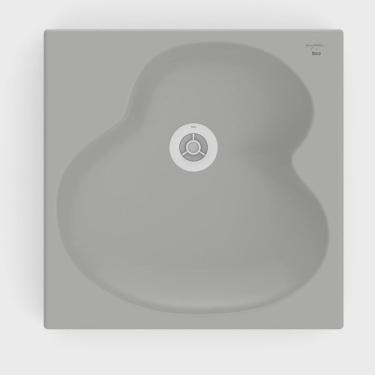 Imagem de Kit 3 Cubas de Apoio 41x41cm Ruy Ohtake Roca Stone