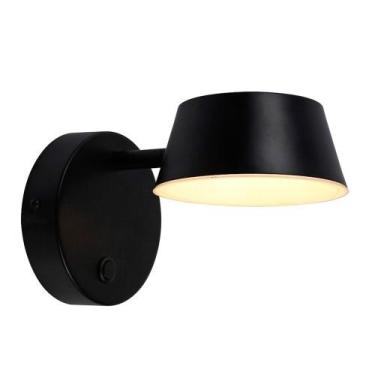 Imagem de Arandela Funnel Preto Cabeceira Quarto FUN1AR01PT020 - Bella Iluminaçã